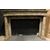 chm739 - &quot;empire&quot; fireplace, mid 19th century, cm l 152 xh 102 xp 40     