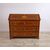 Chest of drawers with flap in inlaid solid walnut, Piedmont 18th century     