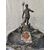 Particolare acquasantiera in marmo con Nettuno in bronzo - 50 x 50 cm - Venezia