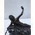 Bronze sculpture &quot;Resting Satyr&quot; mid 20th century     
