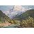 Cesare Bentivoglio, Paesaggio di montagna con fiume, olio su tela firmato PREZZO TRATTABILE
