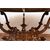 Tavolo antico Vittoriano Inglese in radica di noce con piede a cestello. Periodo XIX secolo.