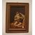 Antico quadro italiano del 1900 olio su tavola raffigurante Ragazzo