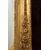 Specchiera antica Napoleone III Francese in legno dorato e intagliato periodo XIX secolo