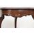 Antique English Edwardian coffee table in solid mahogany with inlay inserts in precious woods.19th century period.     