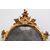 Specchiera antica Luigi XV Napoletana in legno dorato e intagliiato. Periodo XVIII secolo.