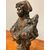 Antico bronzo Pastorella Antonio Cinque Napoli  fine XIX secolo . Altezza cm 41
