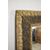 Importante e rara specchiera italiana del Seicento in legno scolpito e dorato con applicazioni a motivo roccioso