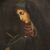 Antique Italian painting Our Lady of Sorrows from the 18th century