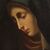 Antico dipinto italiano Madonna addolorata del XVIII secolo