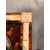 Dipinto miniatura raffigurante copia del dipinto Madonna del Libro di Botticelli con cornice in tartaruga e osso.Firmato.
