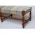 Large padded bench from the late 19th century - M / 1098 -     