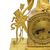 Orologio con Eros a riposo e fregio di putti, XIX secolo 