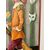 Dipinto olio su tela “ Omaggio a Watteau “Fanciullo in costume . L. Palermo 1981 mis 123 x cm 63 