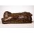Antica scultura in legno "bimba che dorme"- O/5303