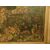  pan366 - dipinto con cornice dorata coeva, epoca '800, misura cm L 224 x H 162