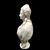 Scultura in marmo raffigurante busto di nobildonna.Francia.