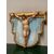 Antica scultura in Gesso Cristo Crocefisso epoca XVII sec . Mis 74 x 82 su cornice oro  