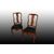 Gruppo di 6 sedie olandesi del 1700 stile chippendale riccamente intarsiate 