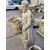 Spettacolare scultura raffigurante Ercole - H 130 cm - Marmo di Carrara