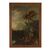 Dipinto Antico Paesaggio '700 'La Caccia al Cinghiale'