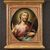 Antico dipinto raffigurante Cristo del XVIII secolo