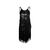 Gianfranco Ferre Black Beaded Cocktail Dress - '90s
