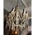  lamp212 - lampadario con cristalli, XX secolo, misura cm circonferenza 80 x H 90
