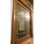 specc437 - specchiera in legno di noce lastronato, epoca  '800, misura cm L 104 x H 129