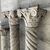 Pair of ancient white marble twisted columns from the 16th century     