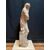 Ancient sculpture allegory of winter in white Carrara marble, 17th century     