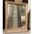 specc440 - specchiera in legno dorato, epoca '800, misura cm L 50 x H 68
