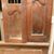 dars402 - alcove in walnut with sliding doors, 18th century, cm l 176 xh 164     