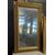 specc443 - Specchiera in legno dorato, epoca '800, cm L 48 x H 82