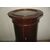 Vintage Empire style mahogany bedside table / cabinet     
