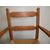 High chair with large armrests. Vintage     