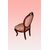 Gruppo di 8 sedie stile Luigi Filippo in mogano del 1800