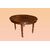 Tavolo ovale allungabile stile Luigi Filippo del 1800