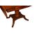 Tavolino Biedermeier del 1800 Nord Europa in legno di betulla con alette