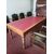Tavolo scrivania /riunione rettangolare con piano in pelle