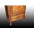 Vetrinetta provenzale del 1800 in legno di noce e radica con intagli