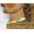 XVI secolo Profilo di Atena  Legno policromo e dorato, 