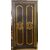 ptl360 due porte doppie con cornici dorate, mis. max h cm 250 x 130 cm 