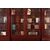 Grande bookcase libreria Inglese stile Regency del 1800 in mogano