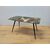 Tavolino da salotto vintage - piano in  finto marmo - anni 50 - modernariato