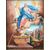 Coppia di dipinti a tempera raffiguranti Assunzione della Vergine e Gesu’che predica ai dottori del tempio.Italia.