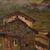 Dipinto italiano firmato paesaggio di campagna del XX secolo
