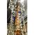 LAMP220 - Lampadario con cristalli, epoca '800, cm circonf. 70 x H 95