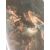 Antica oleografica a pastello raffigurante personaggi Mis 47 x 42 
