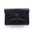 YVES SAINT LAURENT Pochette Vintage in Pelle Lucida Col. Nero S